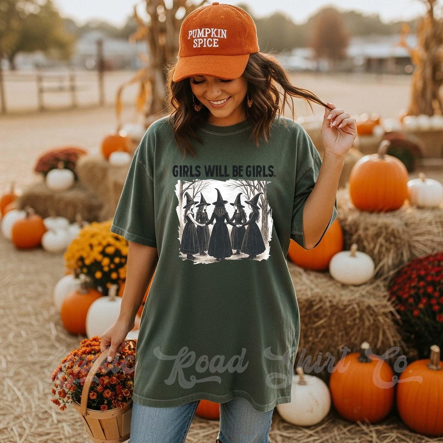 Girls will be Girls Halloween shirt, Funny Halloween Shirt, Comfort Colors Halloween Shirt, Womens Halloween Shirt