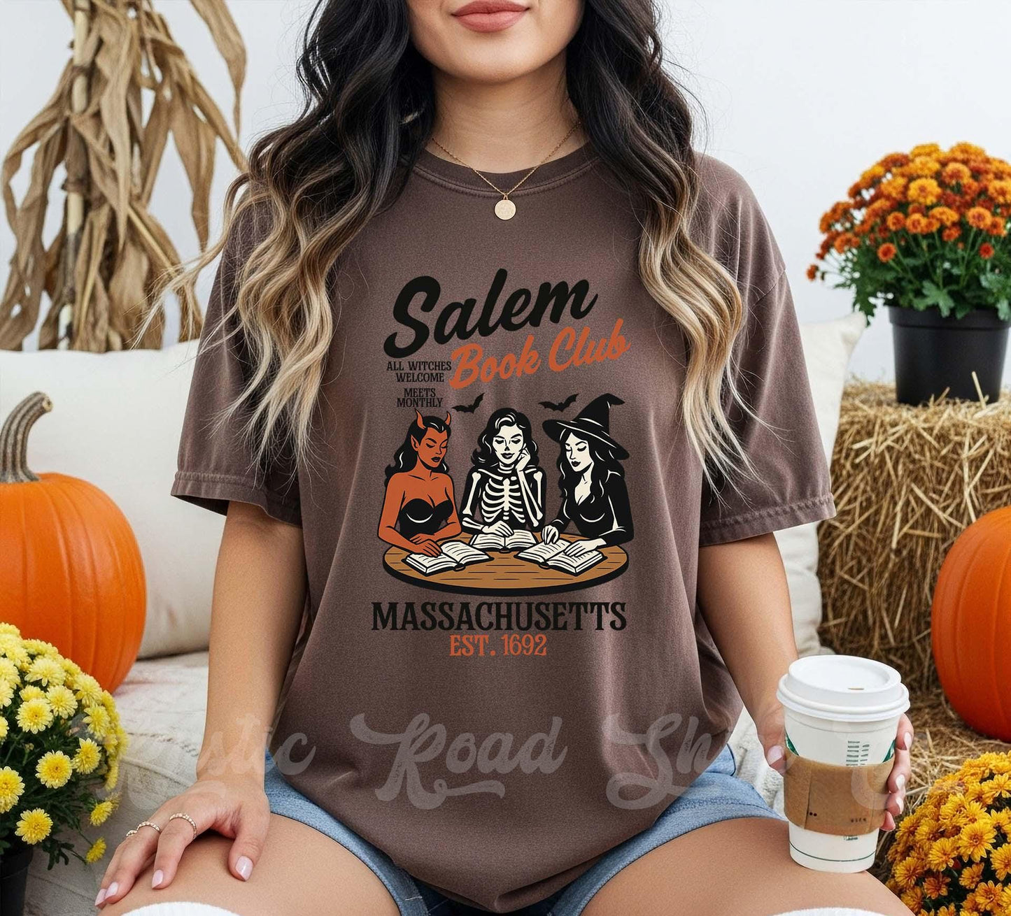 Book Halloween Shirt, Funny Halloween Shirt, Comfort Colors Halloween Shirt, Womens Halloween Shirt
