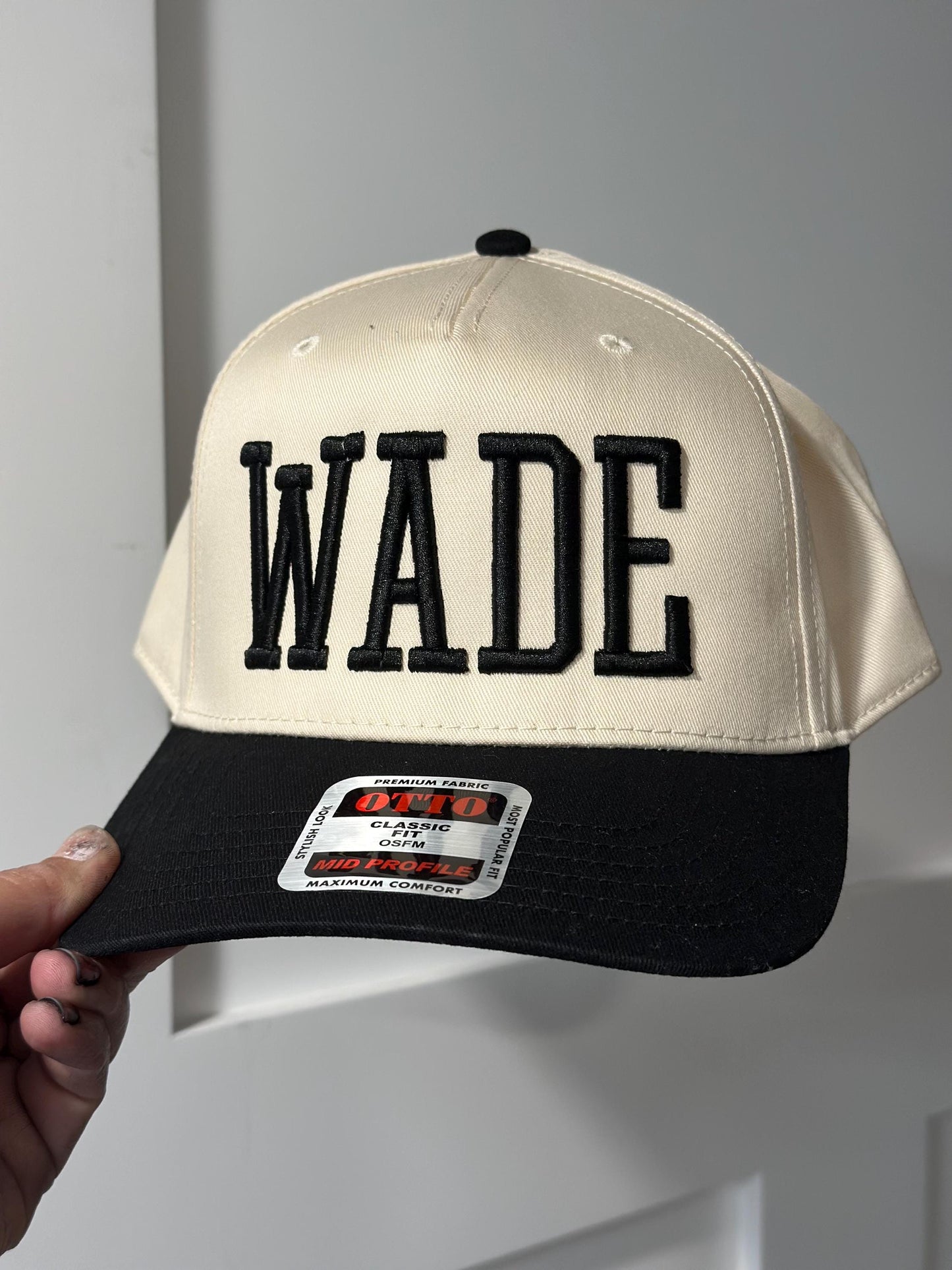 Custom Embroidered Hat, Puff Print Trucker Hat, Embroidered Team Hat, Custom Trucker Hat