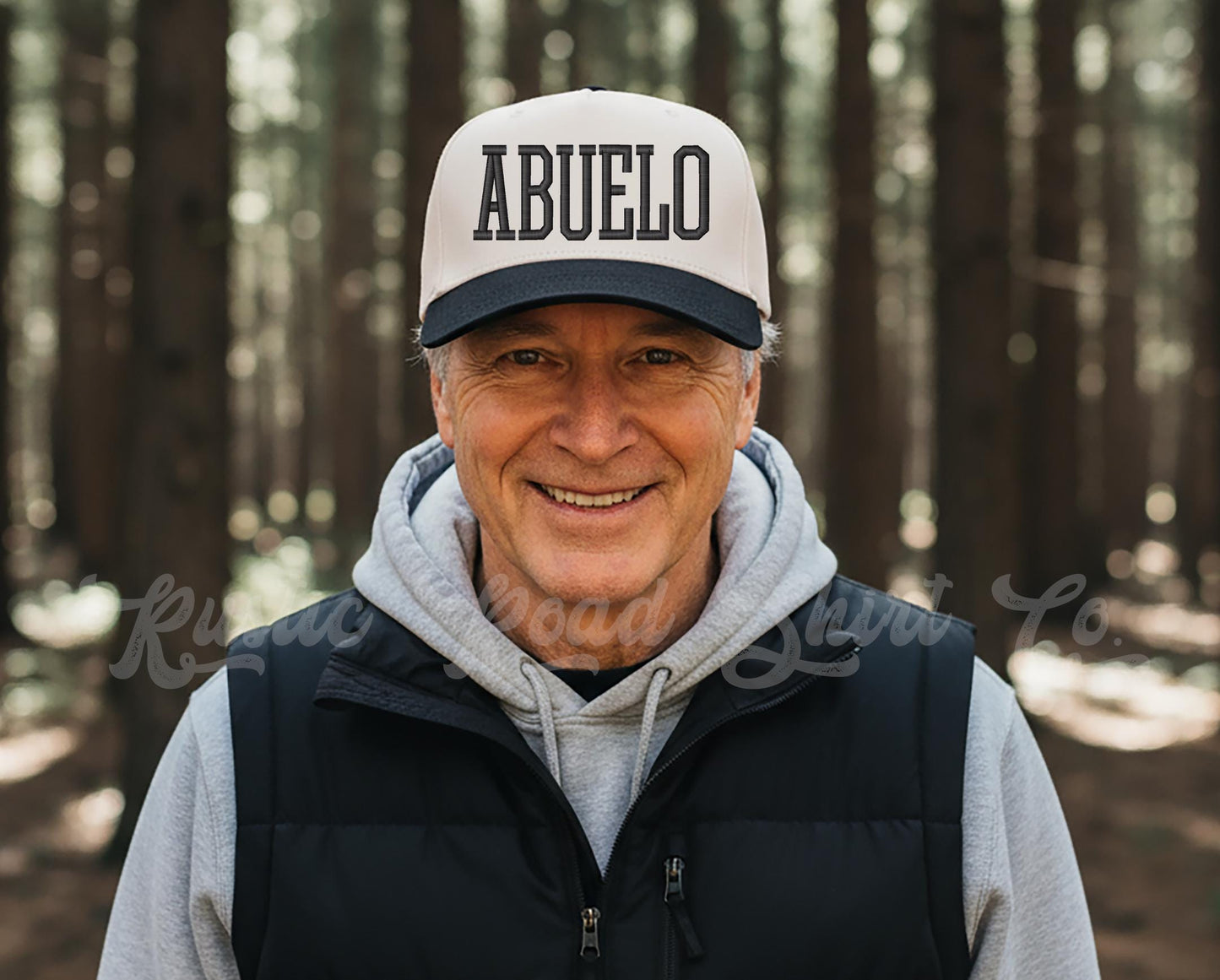 Papa Embroidered Hat, Papa Gift, Grandparents Gift, Puff Print Trucker Hat, Embroidered Team Hat, Custom Trucker Hat