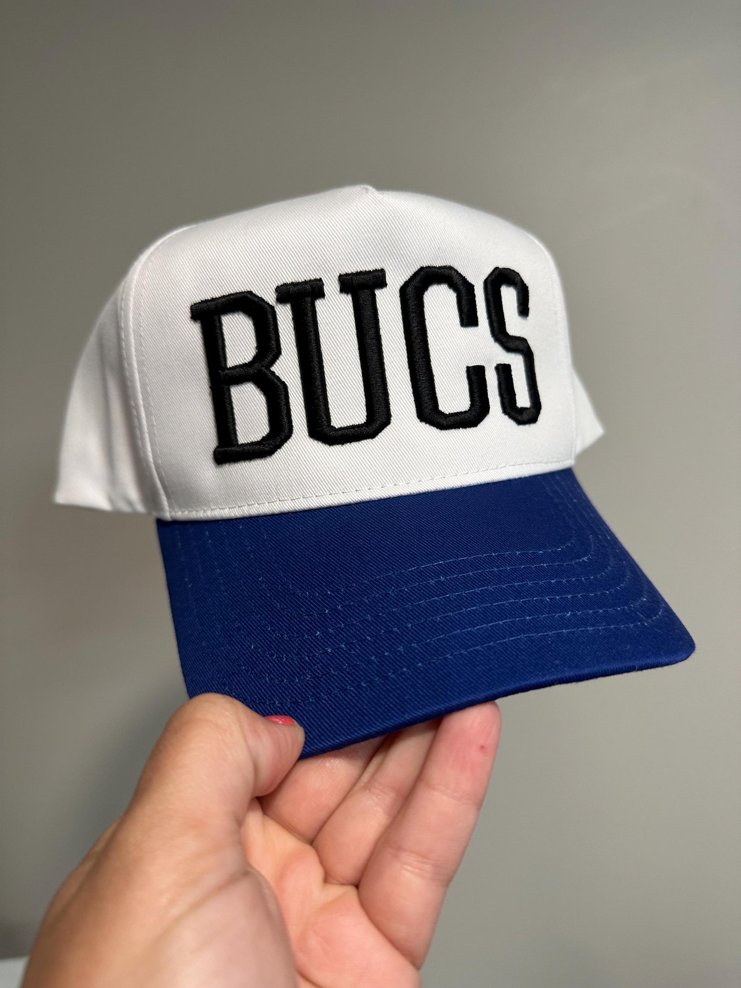 Custom Embroidered Hat, Puff Print Trucker Hat, Embroidered Team Hat, Custom Trucker Hat
