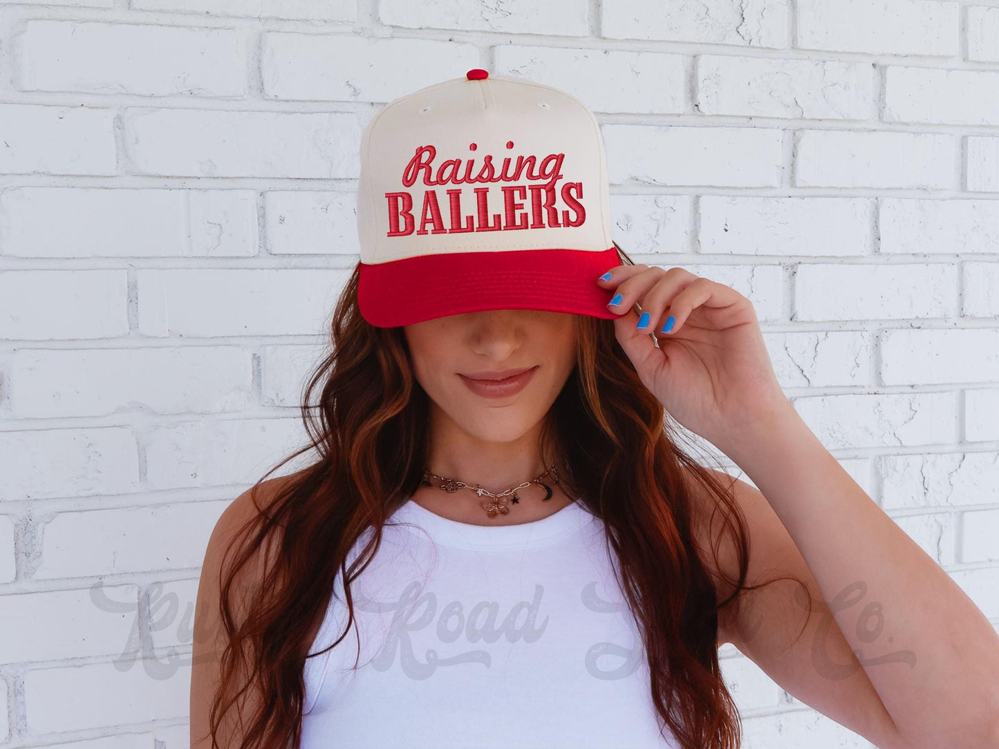 Raising Ballers Embroidered Trucker Hat, Basketball Hat, Baseball Mom Hat