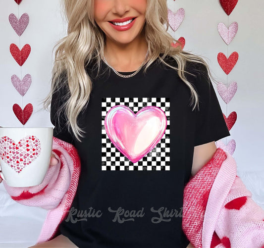 Heart Valentines Shirt, Women's Valentine Shirt, Teacher Valentine Shirt, Girls Valentine Shirt