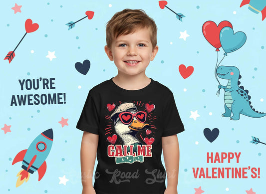 Boys Valentine's Day Shirt, Hunting Toddler Valentine Day Tee, First Valentine's Day Shirt