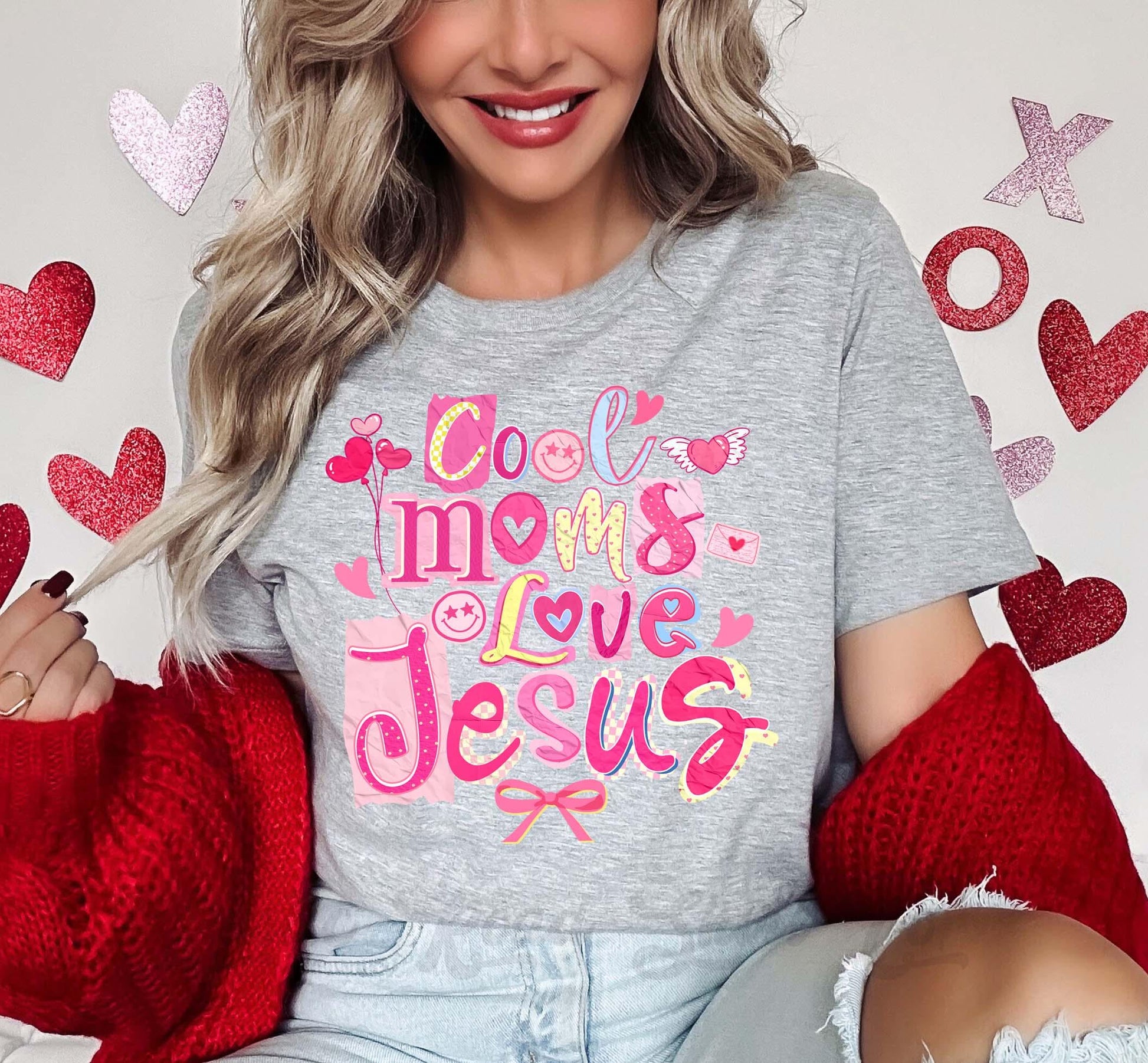 Mom Valentines Shirt, Jesus Valentine Shirt, Teacher Valentine Shirt, Girls Valentine Shirt