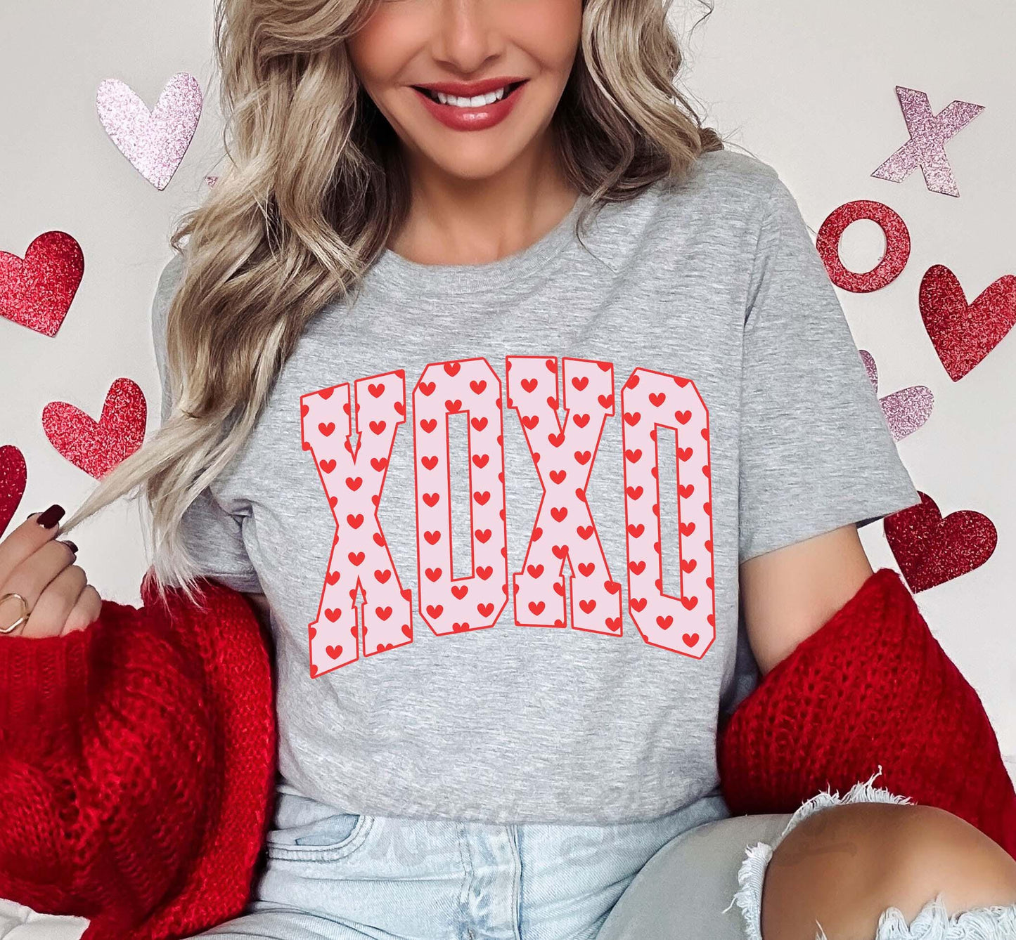 Xoxo Valentines Shirt, Women's Valentines Shirt, Teacher Valentine Shirt, Girls Valentine Shirt
