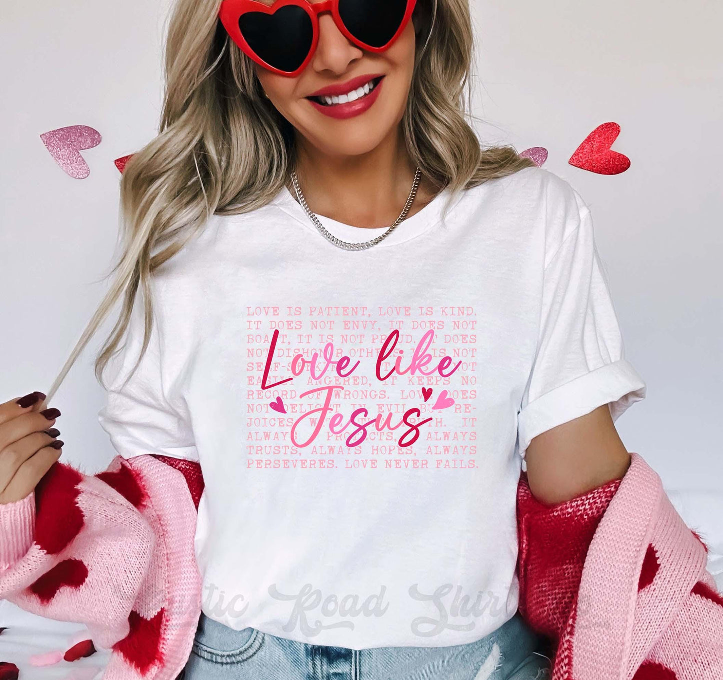 Love Like Jesus Valentines Shirt, Women's Valentine Shirt, Teacher Valentine Shirt, Girls Valentine Shirt