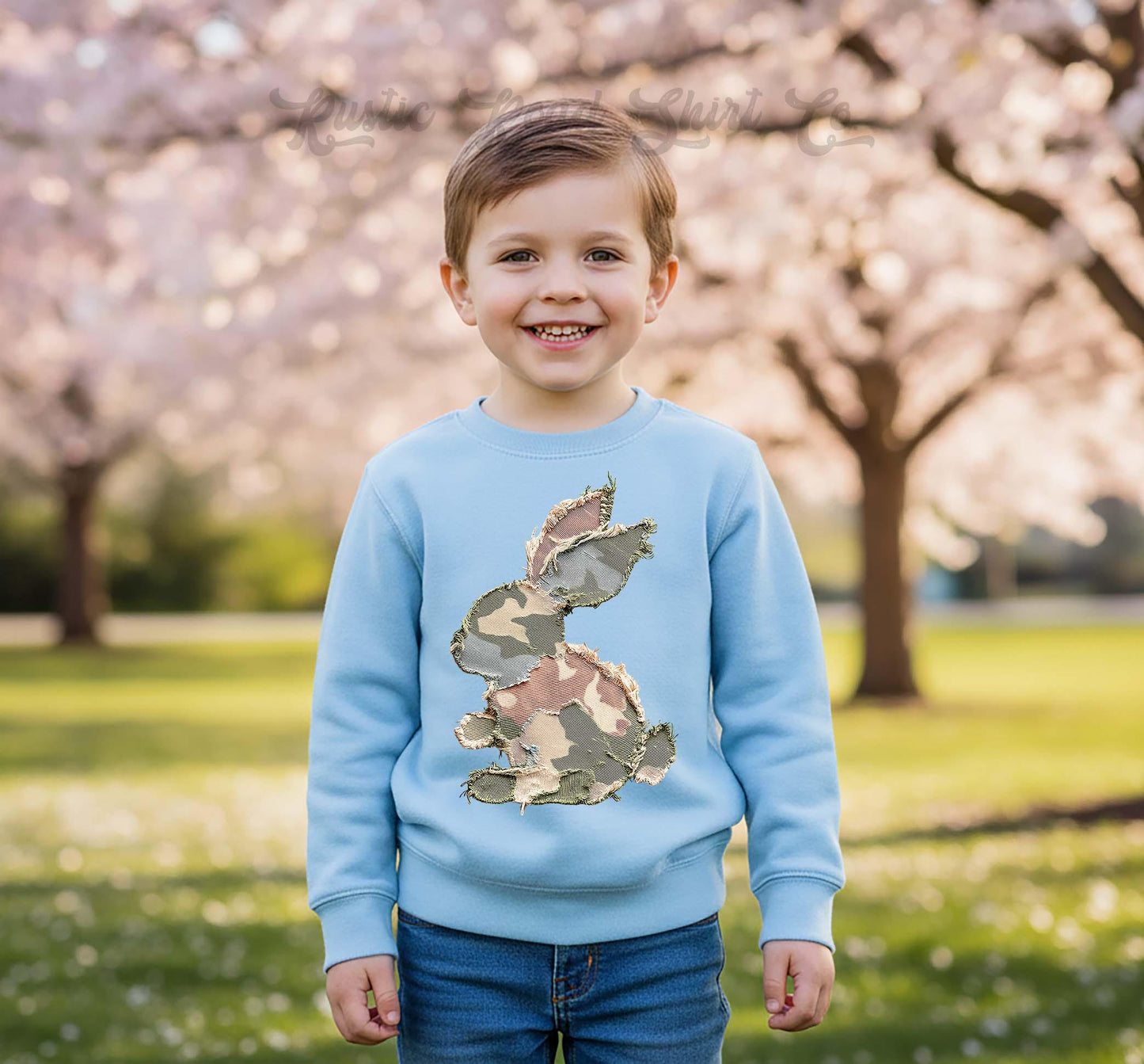 Boys Camo Easter Sweatshirt, Camoflauge Bunny Sweatshirt, Toddler Easter Outfit, Boy Easter Shirt, Easter Basket Gift