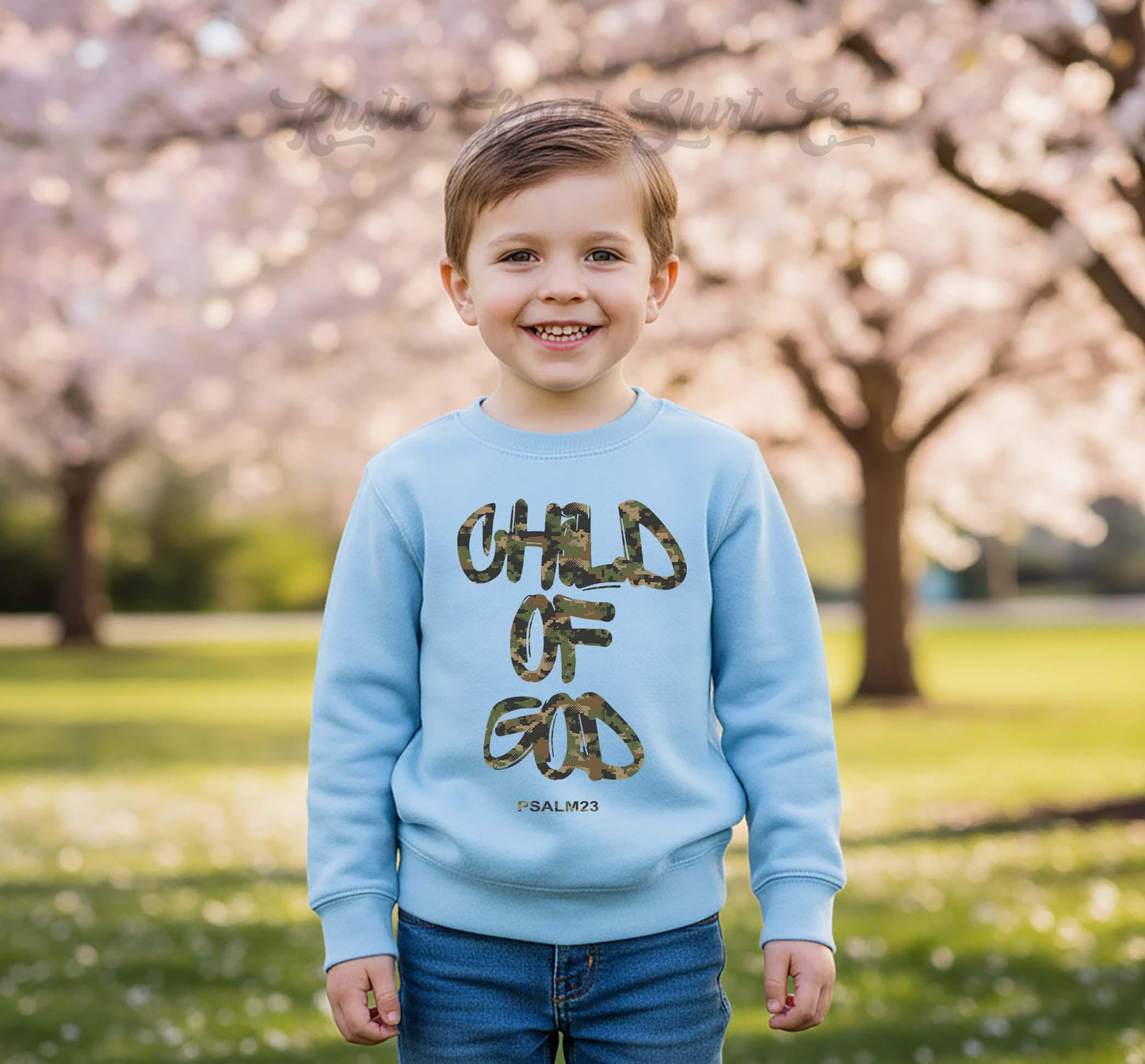 Child of God Sweatshirt, Camoflauge Bunny Sweatshirt, Toddler Easter Outfit, Boy Easter Shirt, Easter Basket Gift