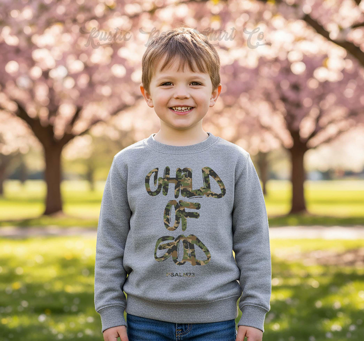 Child of God Sweatshirt, Camoflauge Bunny Sweatshirt, Toddler Easter Outfit, Boy Easter Shirt, Easter Basket Gift