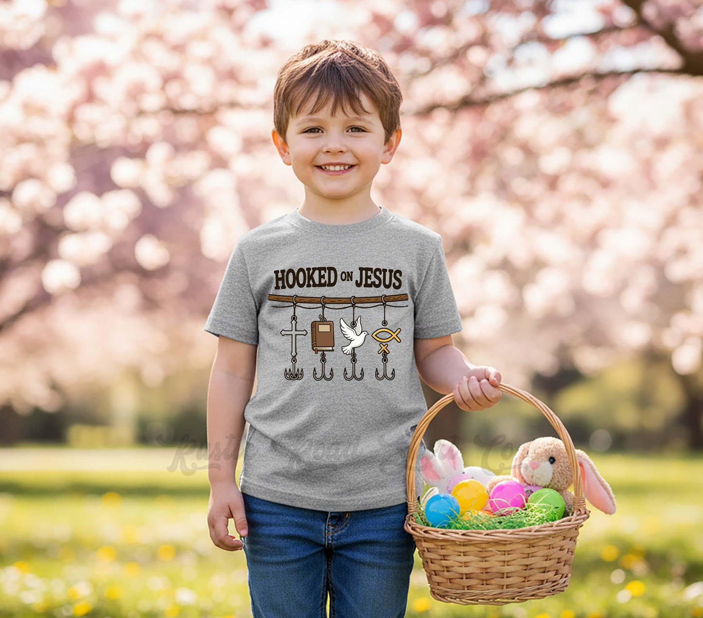 Jesus Easter Shirt, Boys Easter T-shirt, Toddler Easter Outfit, Easter Basket Gift