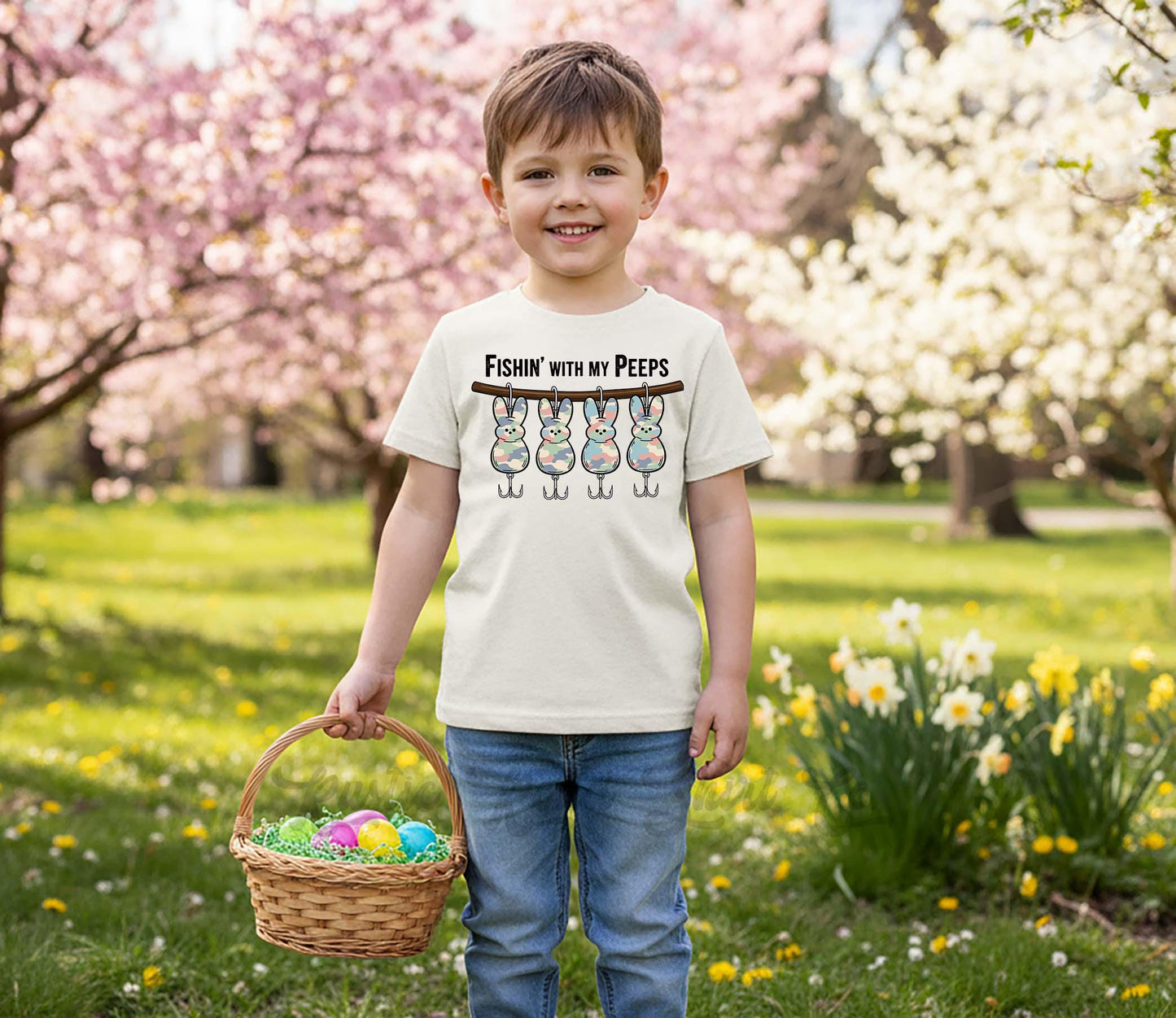 Boys Easter Shirt, Fishing Easter T-shirt, Toddler Easter Outfit, Easter Basket Gift