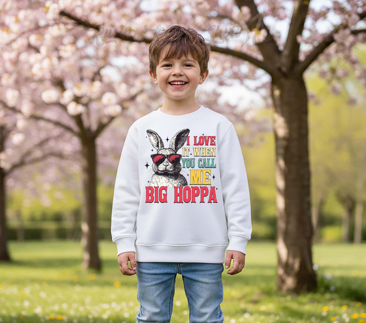 Boys Easter Sweatshirt, Hoppa Easter Sweatshirt, Toddler Easter Outfit, Boy Easter Shirt, Easter Basket Gift