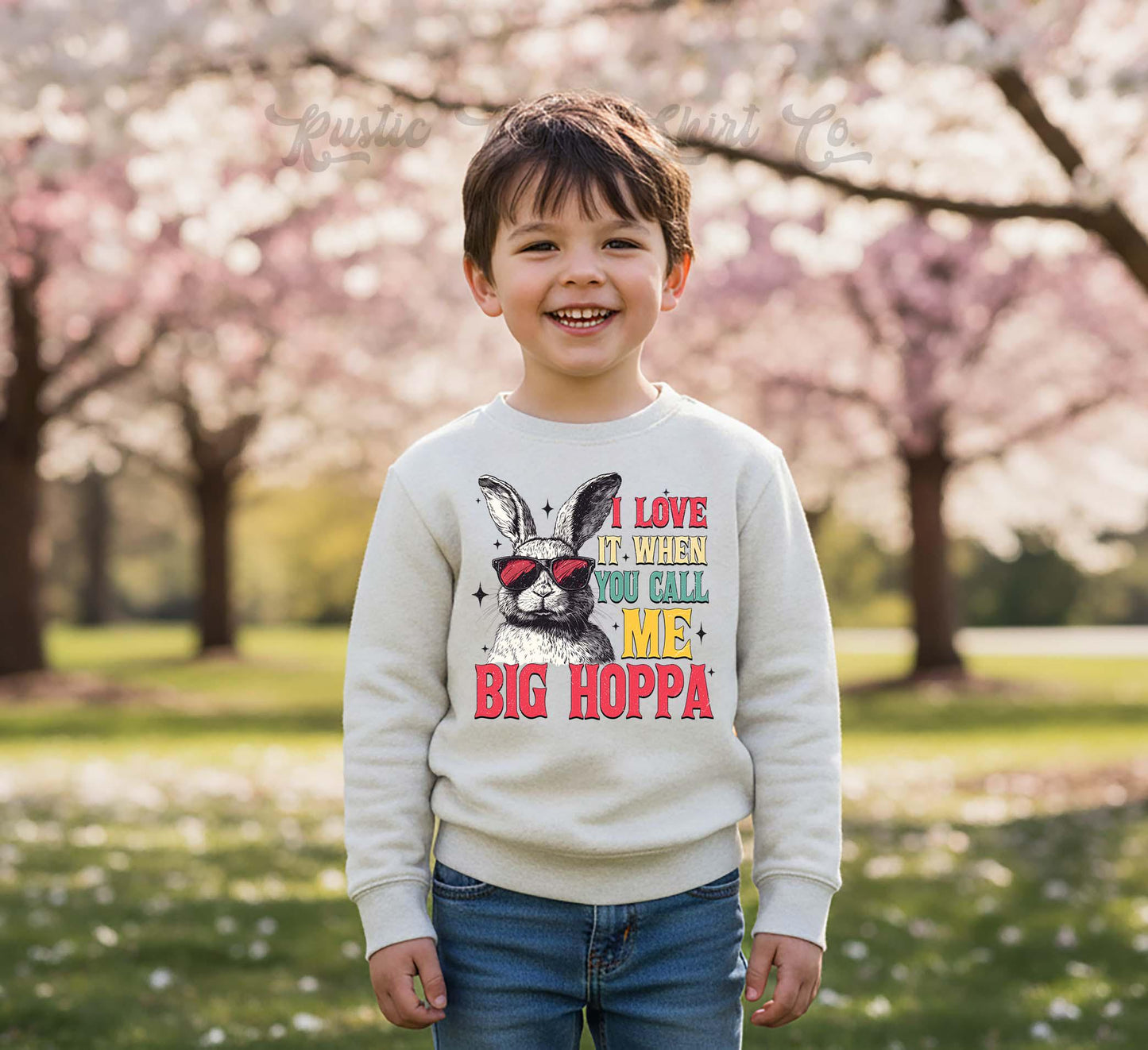Boys Easter Sweatshirt, Hoppa Easter Sweatshirt, Toddler Easter Outfit, Boy Easter Shirt, Easter Basket Gift