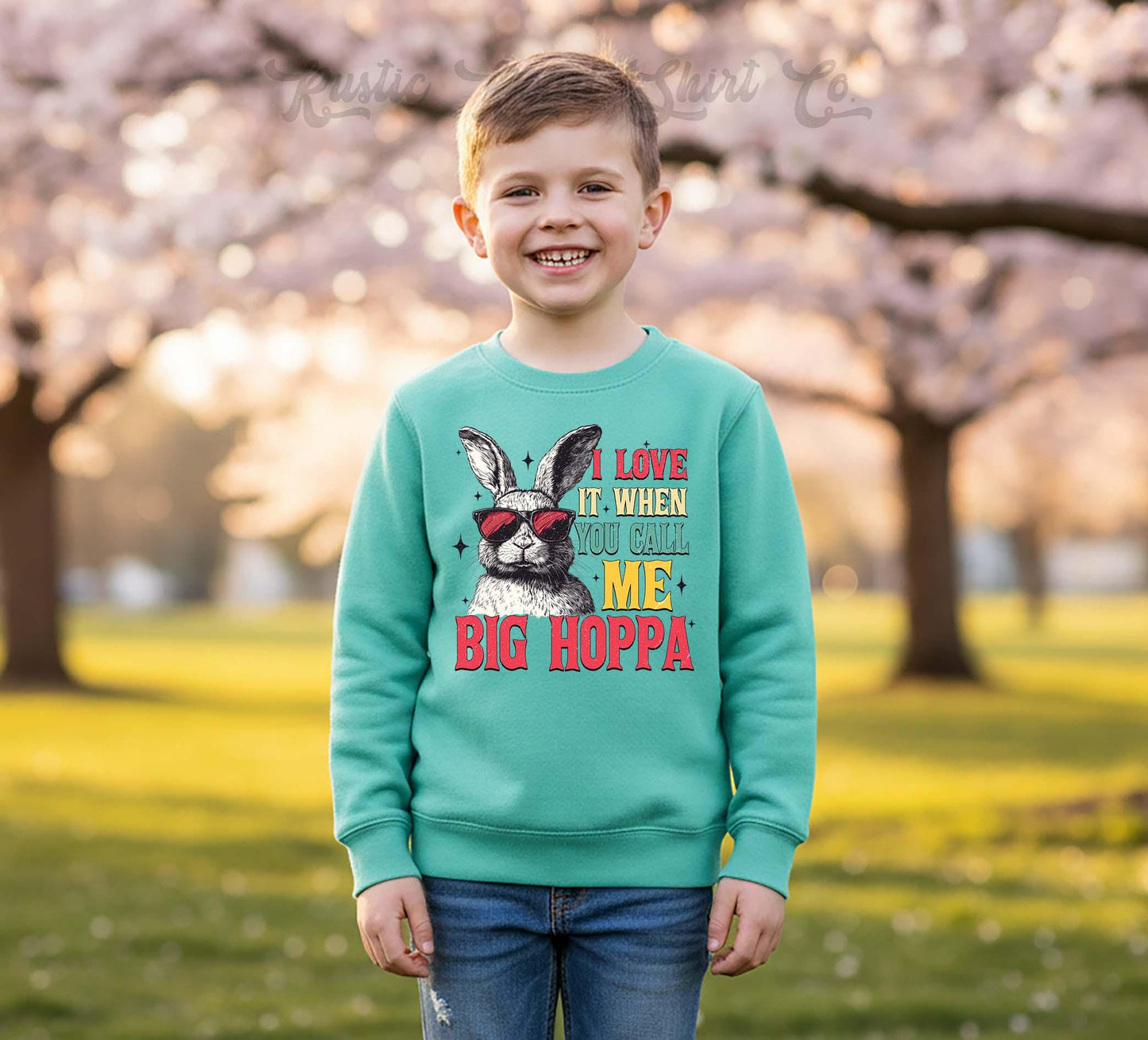 Boys Easter Sweatshirt, Hoppa Easter Sweatshirt, Toddler Easter Outfit, Boy Easter Shirt, Easter Basket Gift
