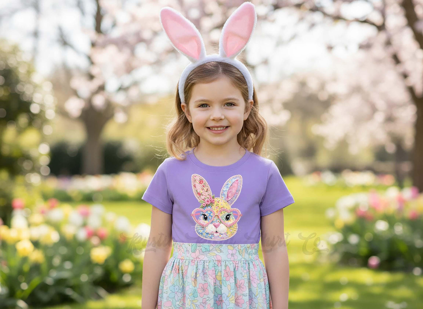 Easter Bunny Shirt, Girls Easter T-Shirt, Toddler Easter Outfit, Easter Basket Gift