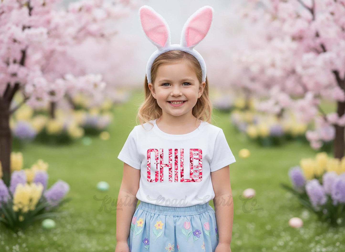 Child of God Girls Shirt, Girls Easter T-Shirt, Toddler Easter Outfit, Easter Basket Gift