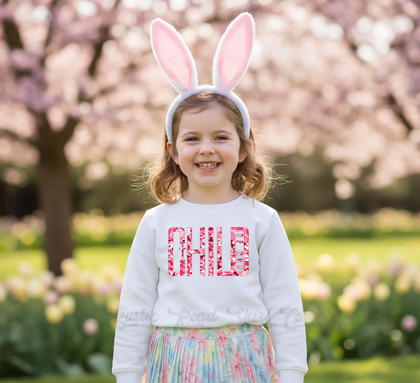 Child of God Sweatshirt, Girls Easter Sweatshirt, Toddler Easter Outfit, Easter Basket Gift