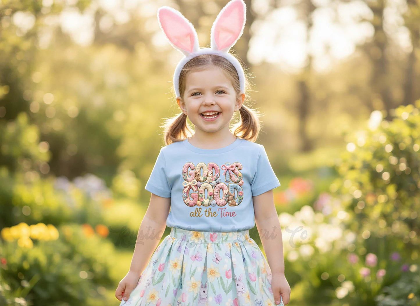 God is Good Shirt, Girls Easter T-Shirt, Toddler Easter Outfit, Easter Basket Gift