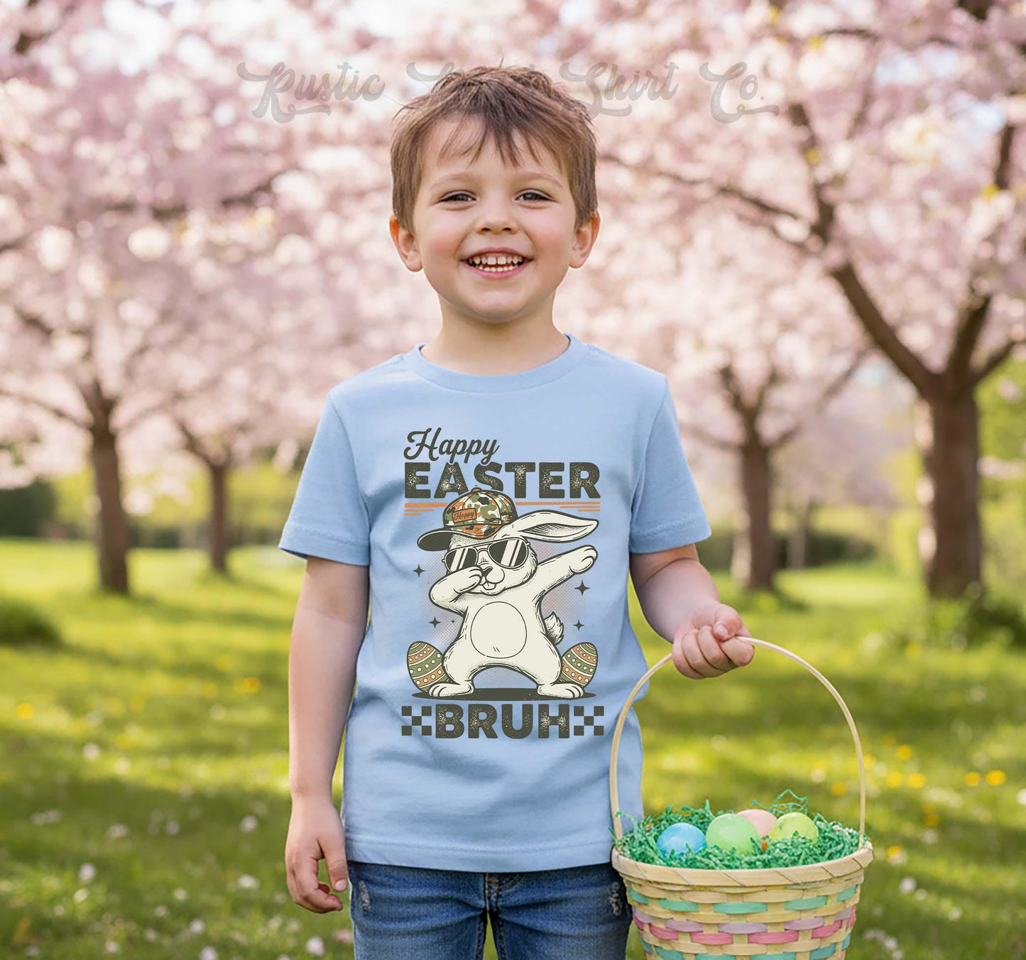 Bruh Easter Shirt, Boys Easter T-shirt, Toddler Easter Outfit, Easter Basket Gift