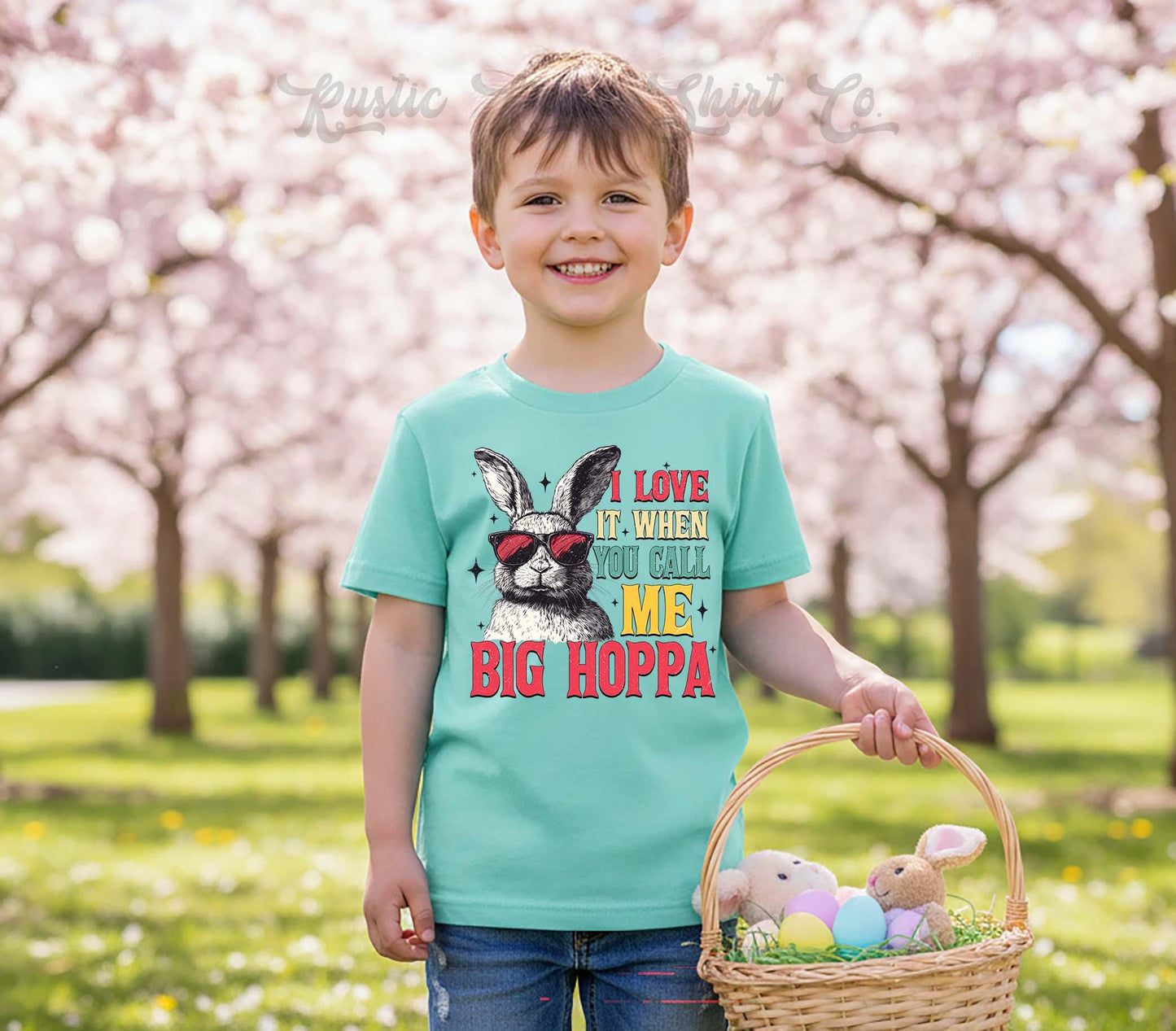Boys Easter Shirt, Hoppa Easter T-shirt, Toddler Easter Outfit, Easter Basket Gift