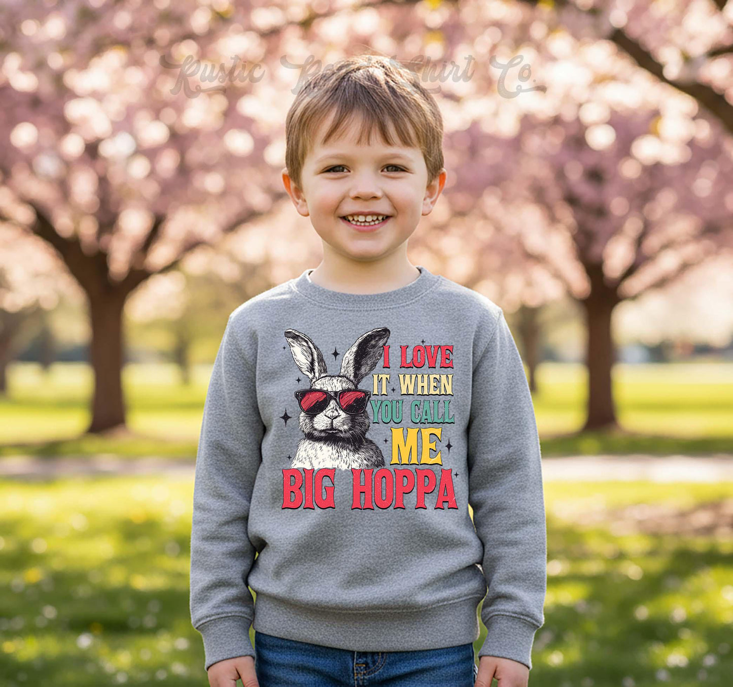 Boys Easter Sweatshirt, Hoppa Easter Sweatshirt, Toddler Easter Outfit, Boy Easter Shirt, Easter Basket Gift