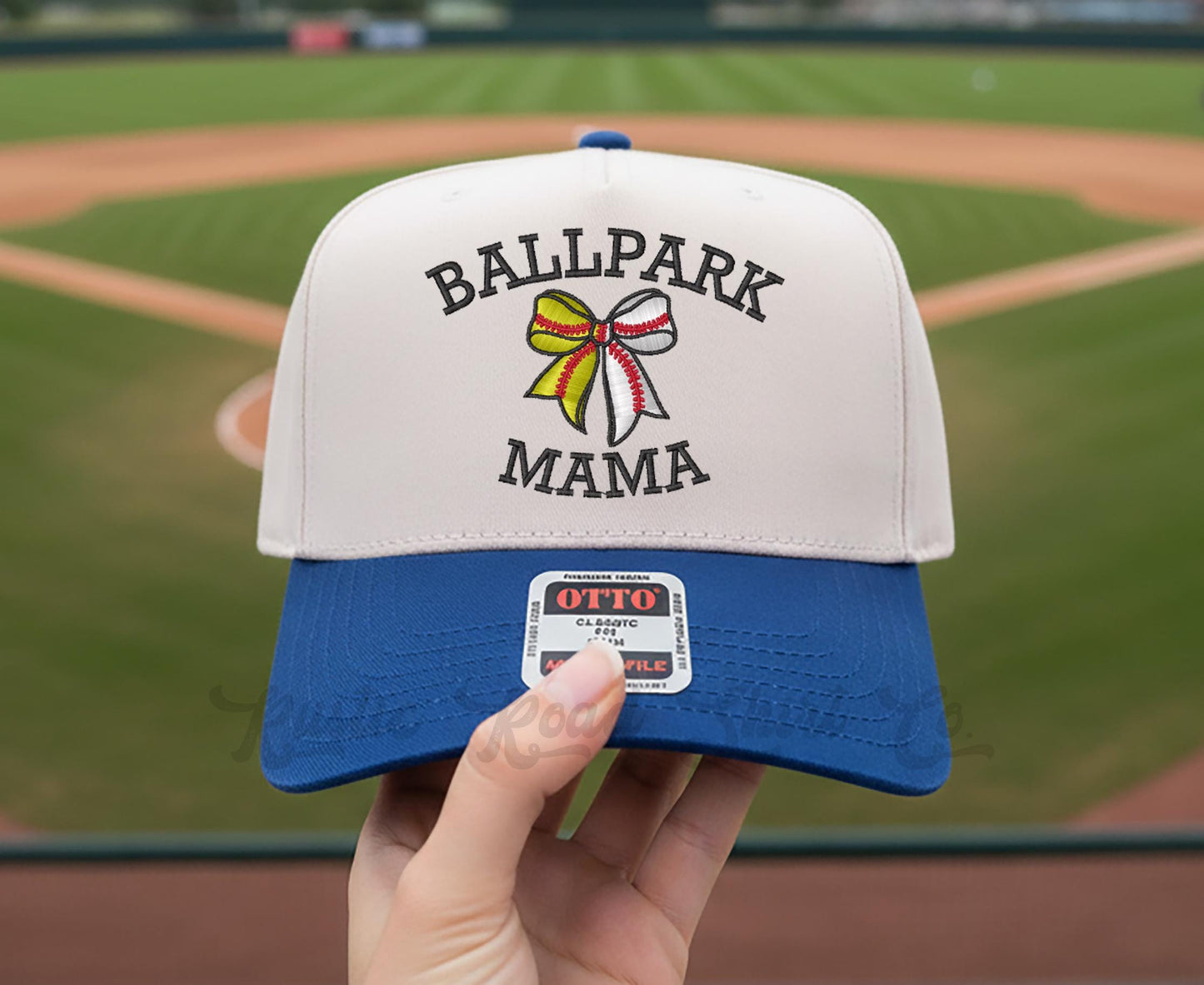 Ballpark Mama Embroidered Trucker Hat, Baseball Hat, Baseball Mom Hat