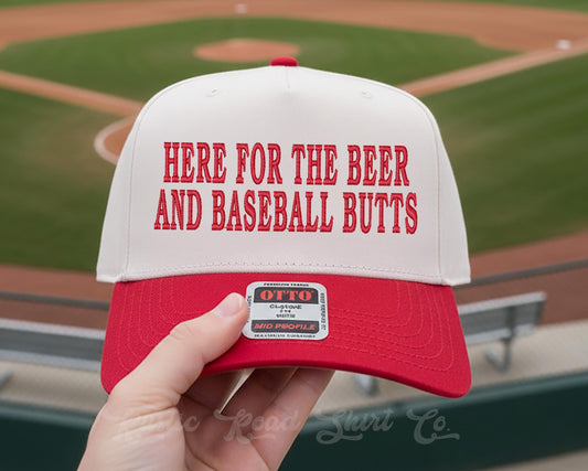 Funny Baseball Embroidered Trucker Hat, Baseball Hat, Baseball Mom Hat