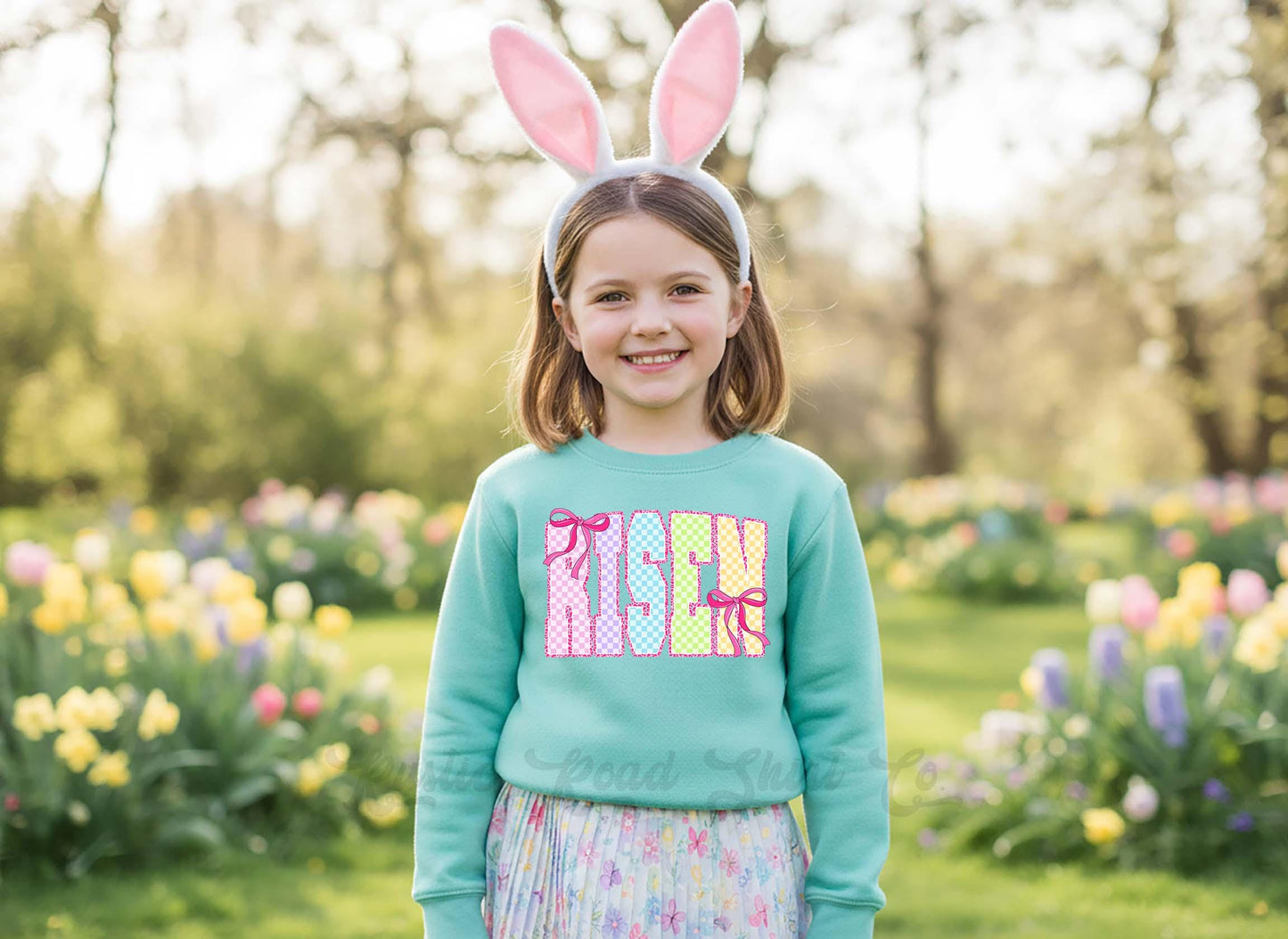 He is Risen Sweatshirt, Girls Easter Sweatshirt, Toddler Easter Outfit, Easter Basket Gift