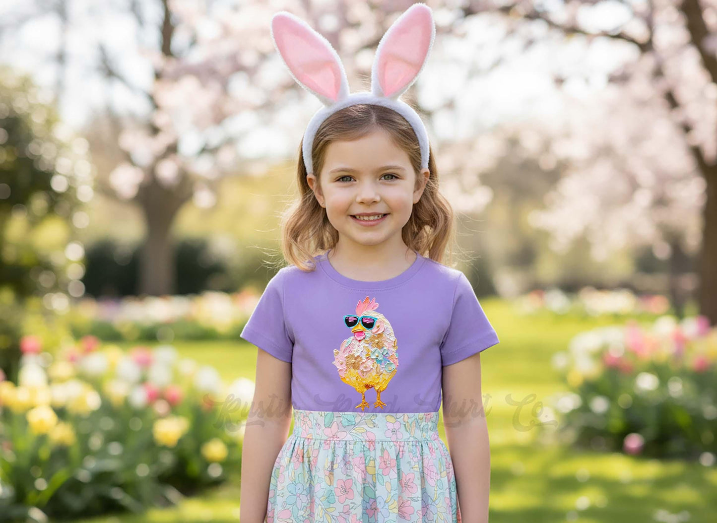 Chick Girls Shirt, Girls Easter T-Shirt, Toddler Easter Outfit, Easter Basket Gift