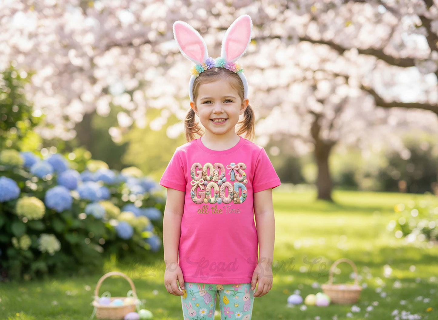 God is Good Shirt, Girls Easter T-Shirt, Toddler Easter Outfit, Easter Basket Gift