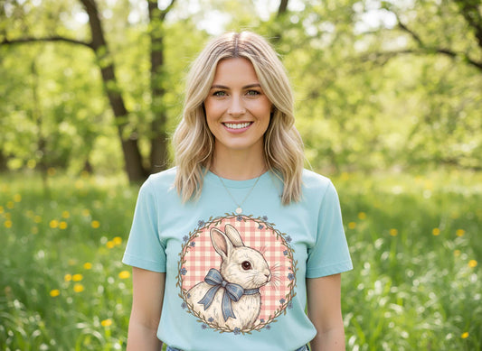 Cottagecore Easter Shirt, Easter Bunny Shirt, Women's Easter Shirt, Family Easter Shirt