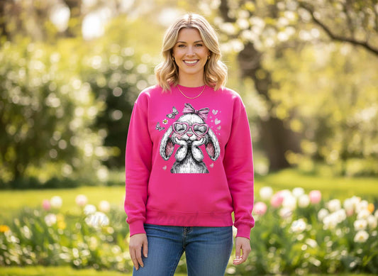 Easter Bunny Sweatshirt, Easter Sweatshirt, Easter Teacher Sweatshirt,