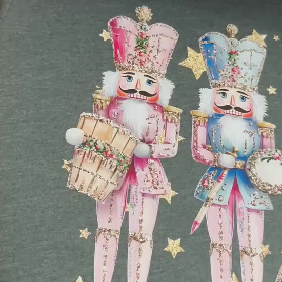 Vintage Nutcracker Shirt, Christmas Long Sleeve Shirt, Matching Christmas Shirts, Family Christmas Shirts,