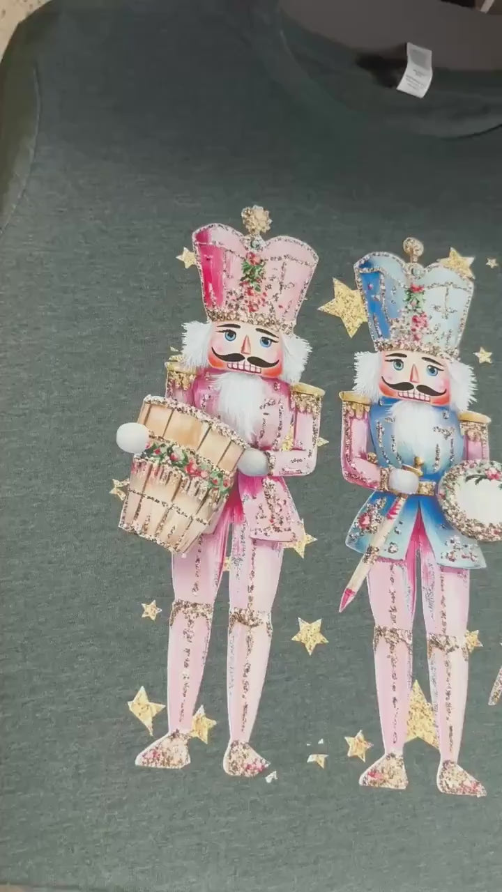 Vintage Nutcracker Shirt, Christmas Long Sleeve Shirt, Matching Christmas Shirts, Family Christmas Shirts,